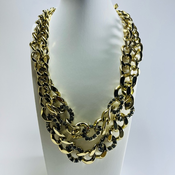 INC Gold-Tone Chain Necklace - Picture 7 of 8